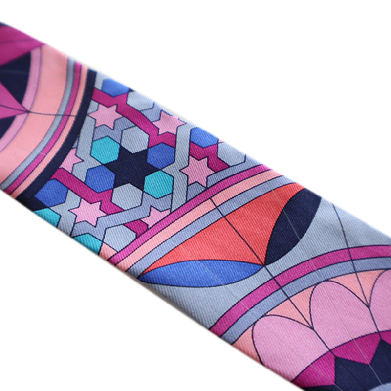 Rose De Compas Silk Twilly Scarf - Image 3