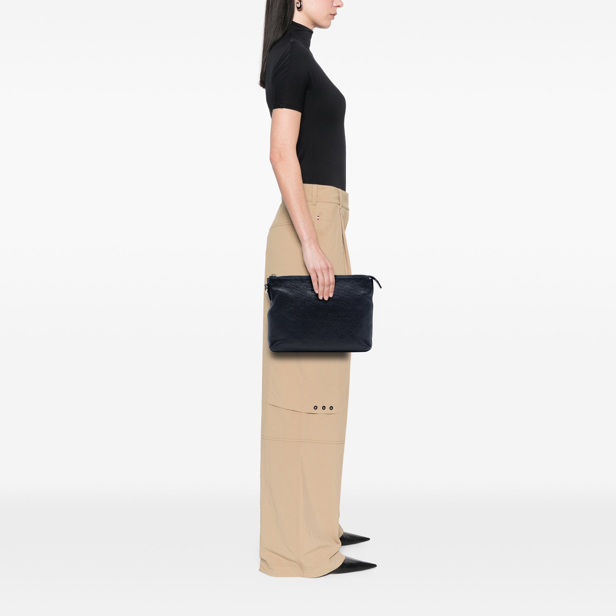 Guccissima Wristlet Clutch - Image 7