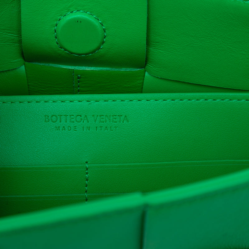 Nappa Intrecciato Cassette Pouch on Strap - Image 5