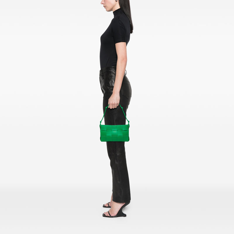 Nappa Intrecciato Cassette Pouch on Strap - Image 7