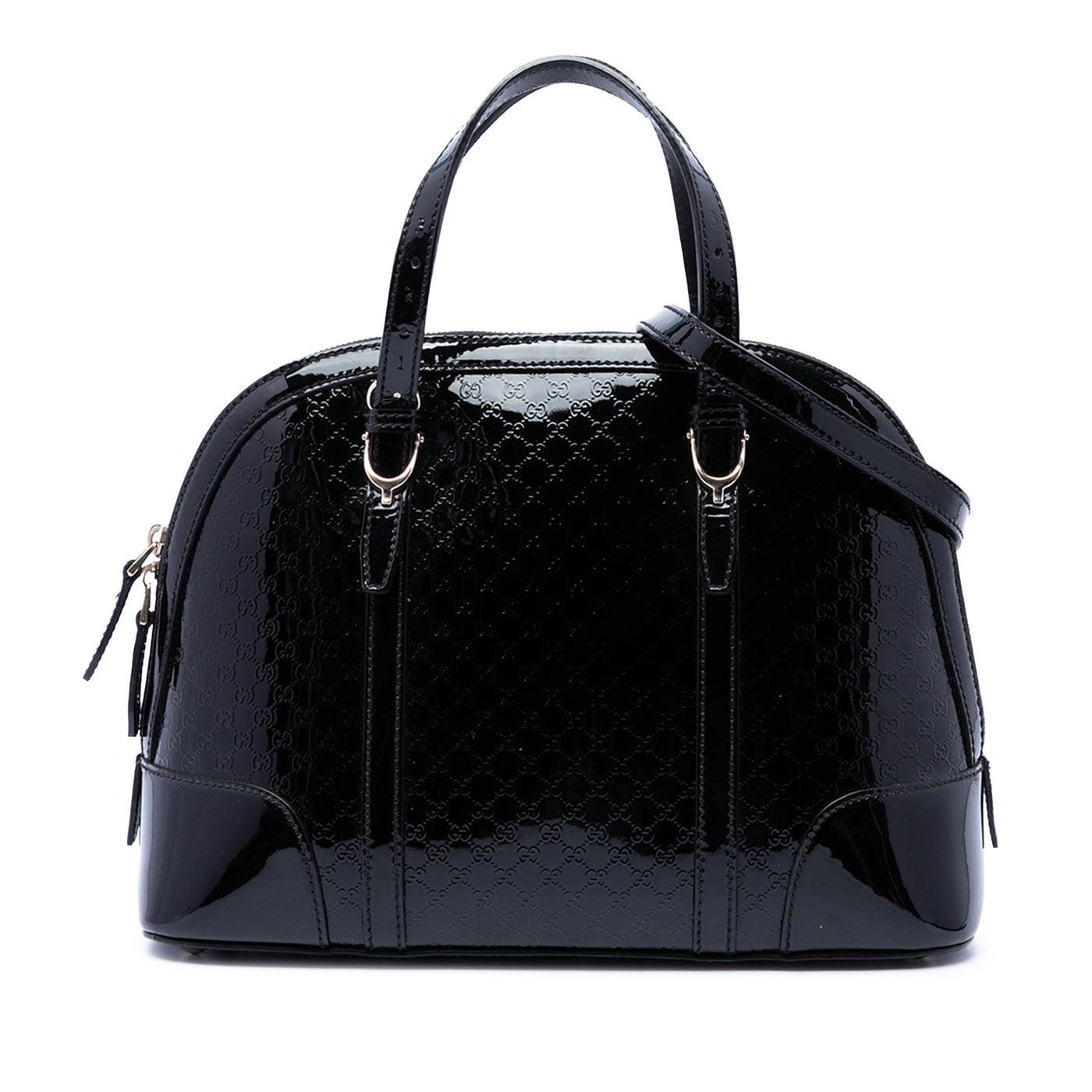 Small Microguccissima Patent Nice Satchel - Image 1