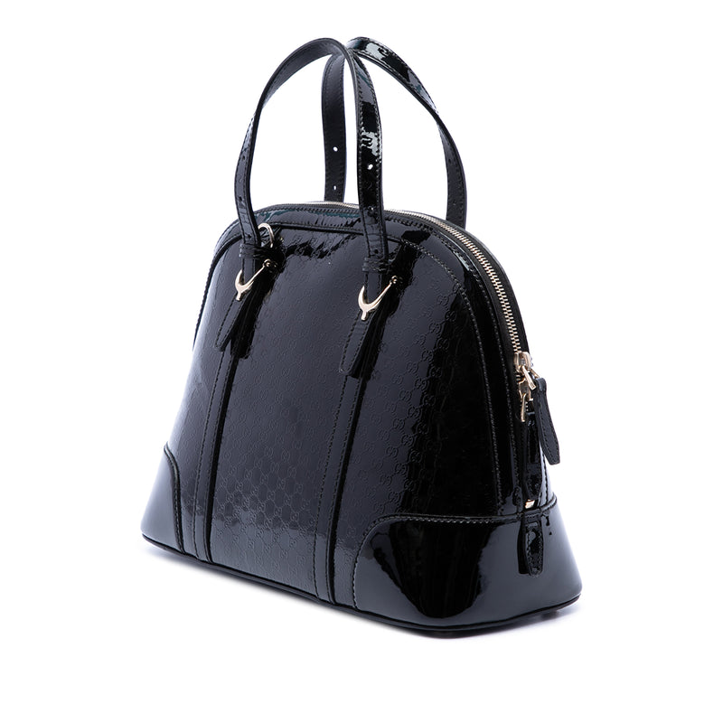 Small Microguccissima Patent Nice Satchel - Image 2