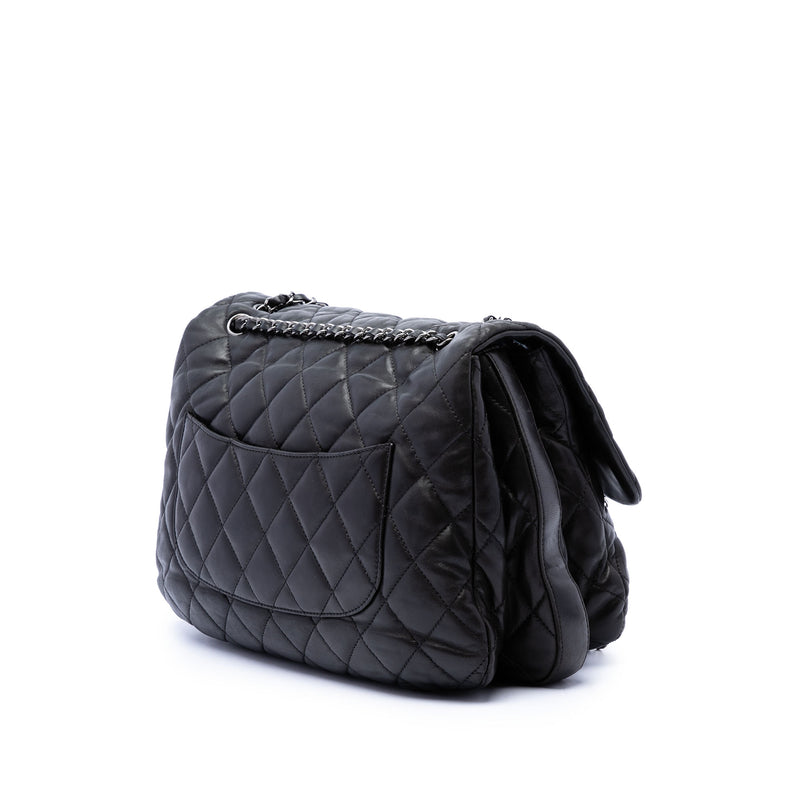 Maxi Quilted Lambskin 3 Accordion Flap - Image 2