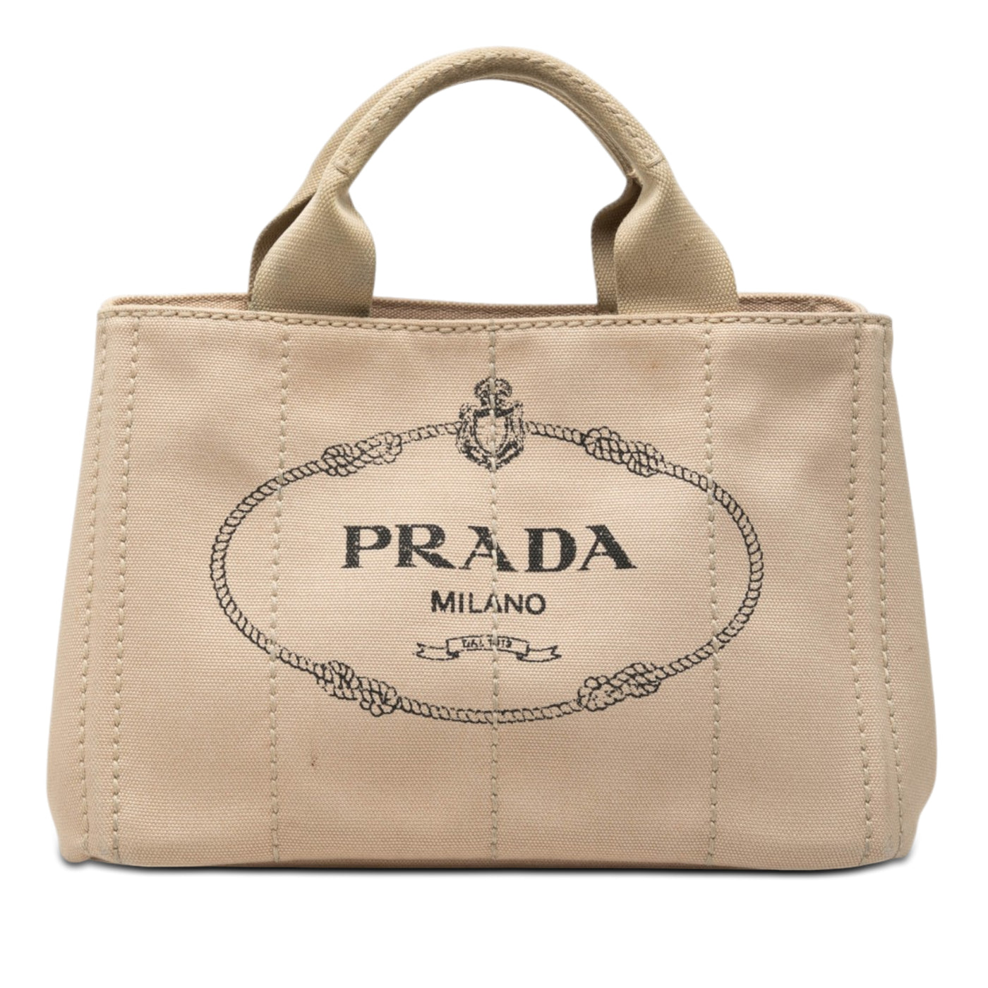 Small Canvas Canapa Logo Tote - Image 1