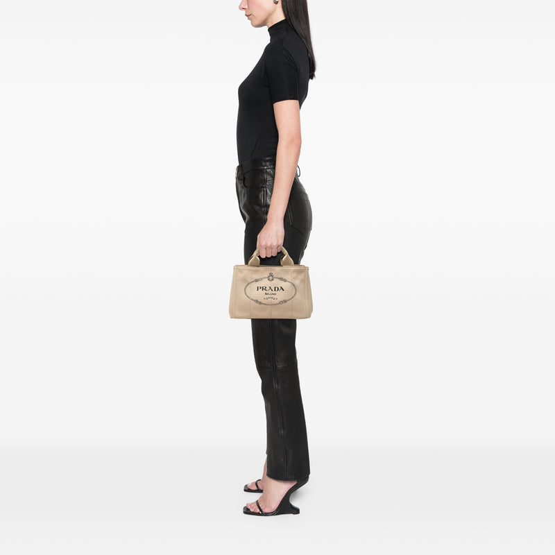 Small Canvas Canapa Logo Tote - Image 6
