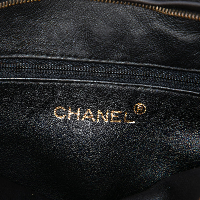 CC Quilted Lambskin Tassel Crossbody - Image 5