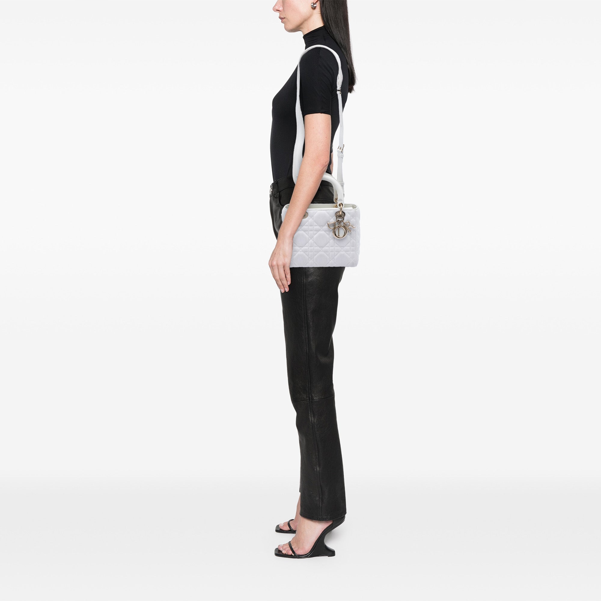 Medium Mesh Cannage Lady Dior - Image 7