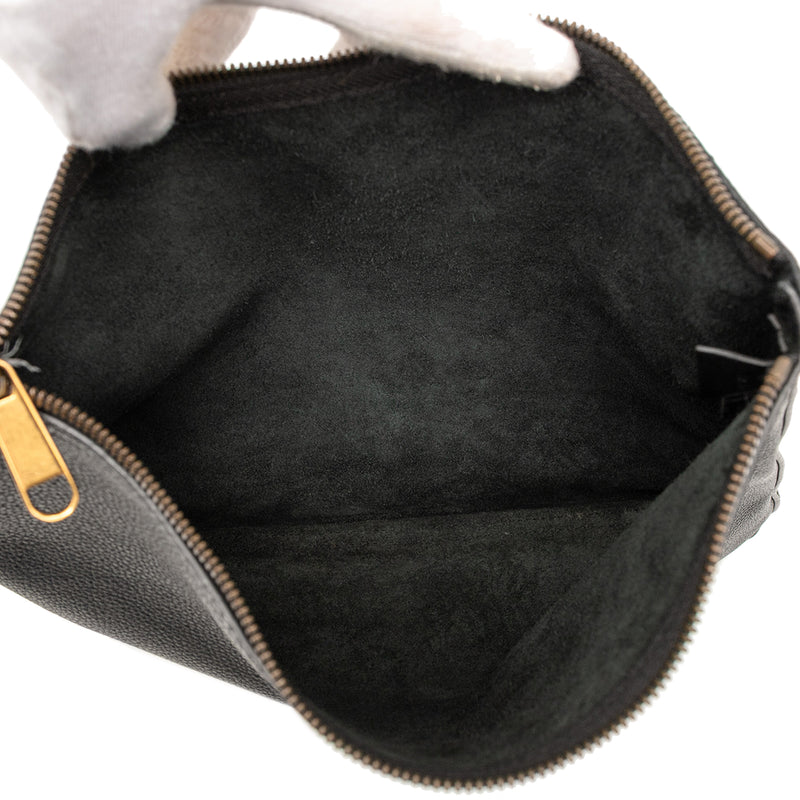 Medium Calfskin Logo Portfolio Clutch - Image 4
