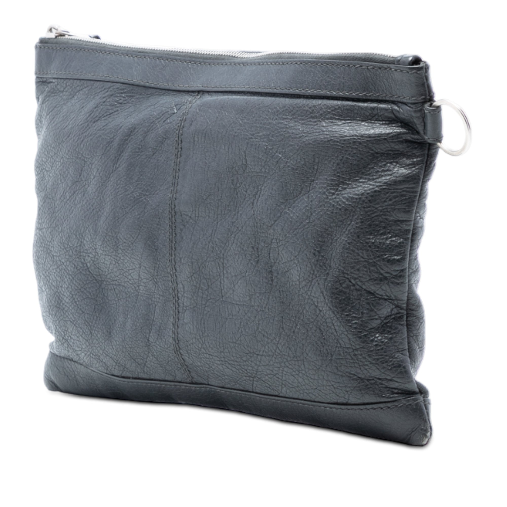 Lambskin Motocross Classic Clip M Clutch - Image 2