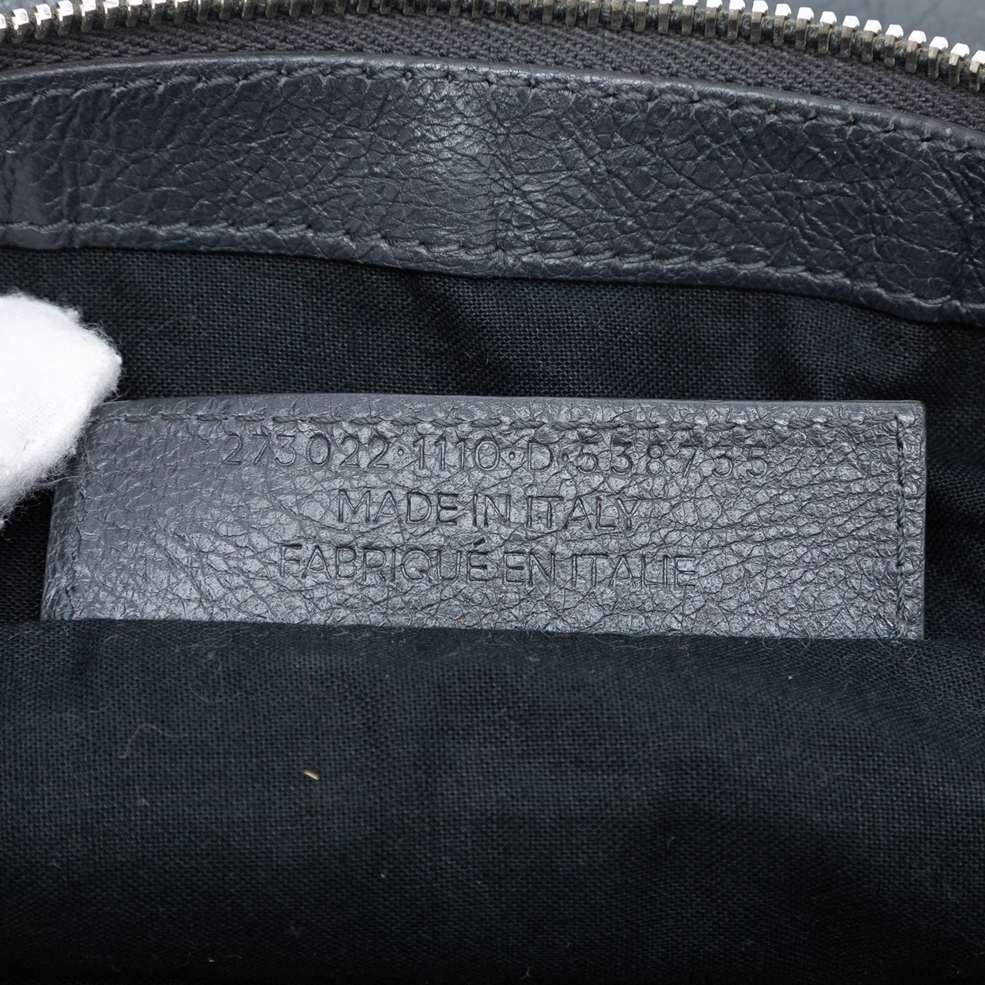 Lambskin Motocross Classic Clip M Clutch - Image 5