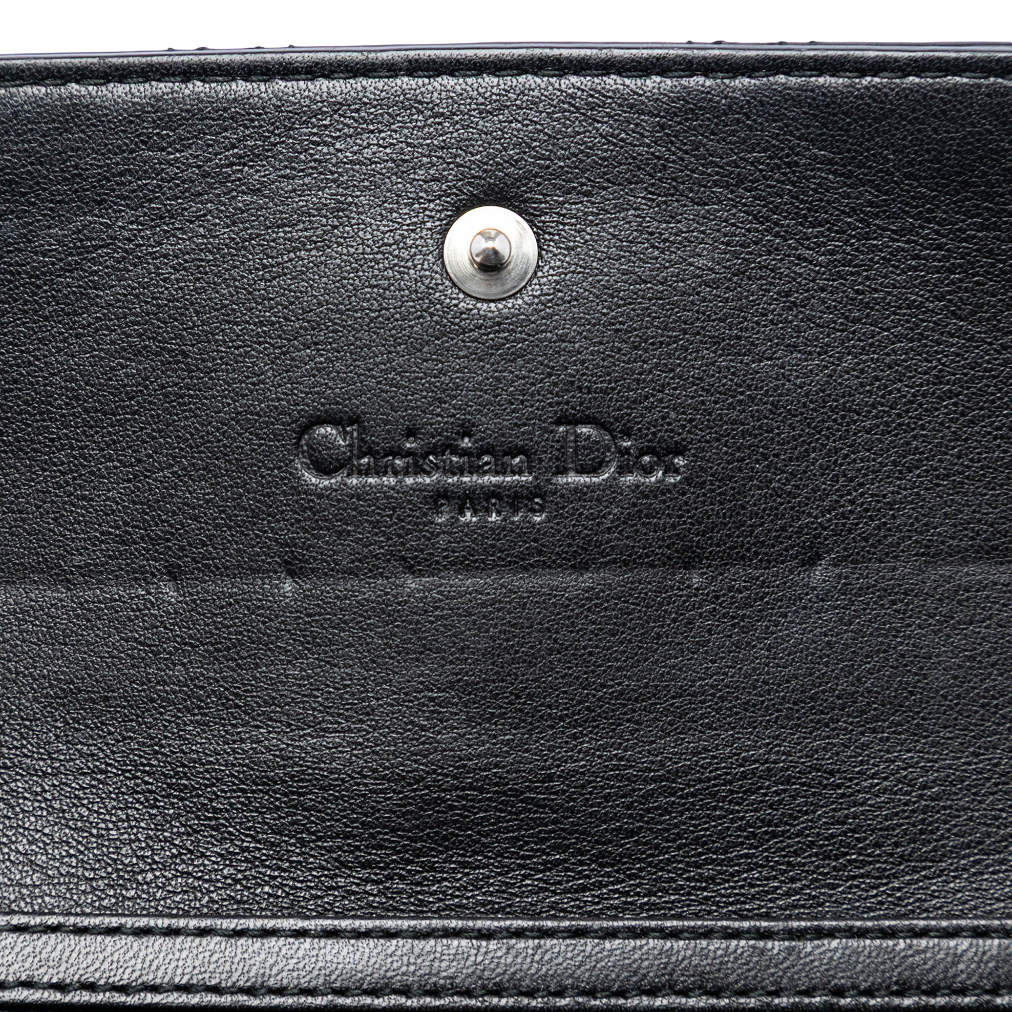 Patent Cannage Lady Dior Wallet On Chain - Image 5