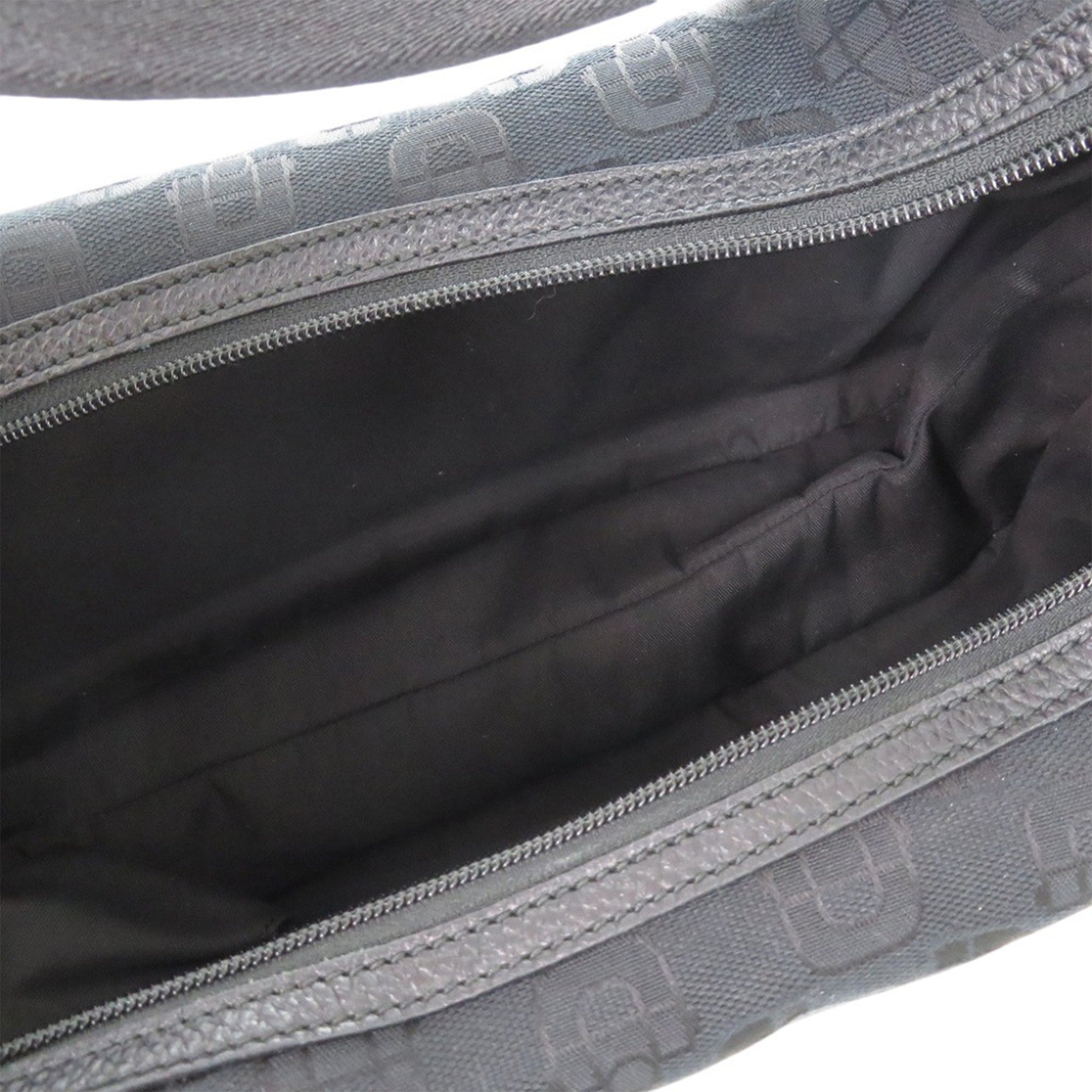 Horsebit Canvas Shoulder Bag - Image 4
