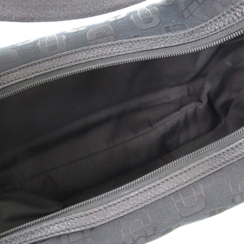 Horsebit Canvas Shoulder Bag - Image 4