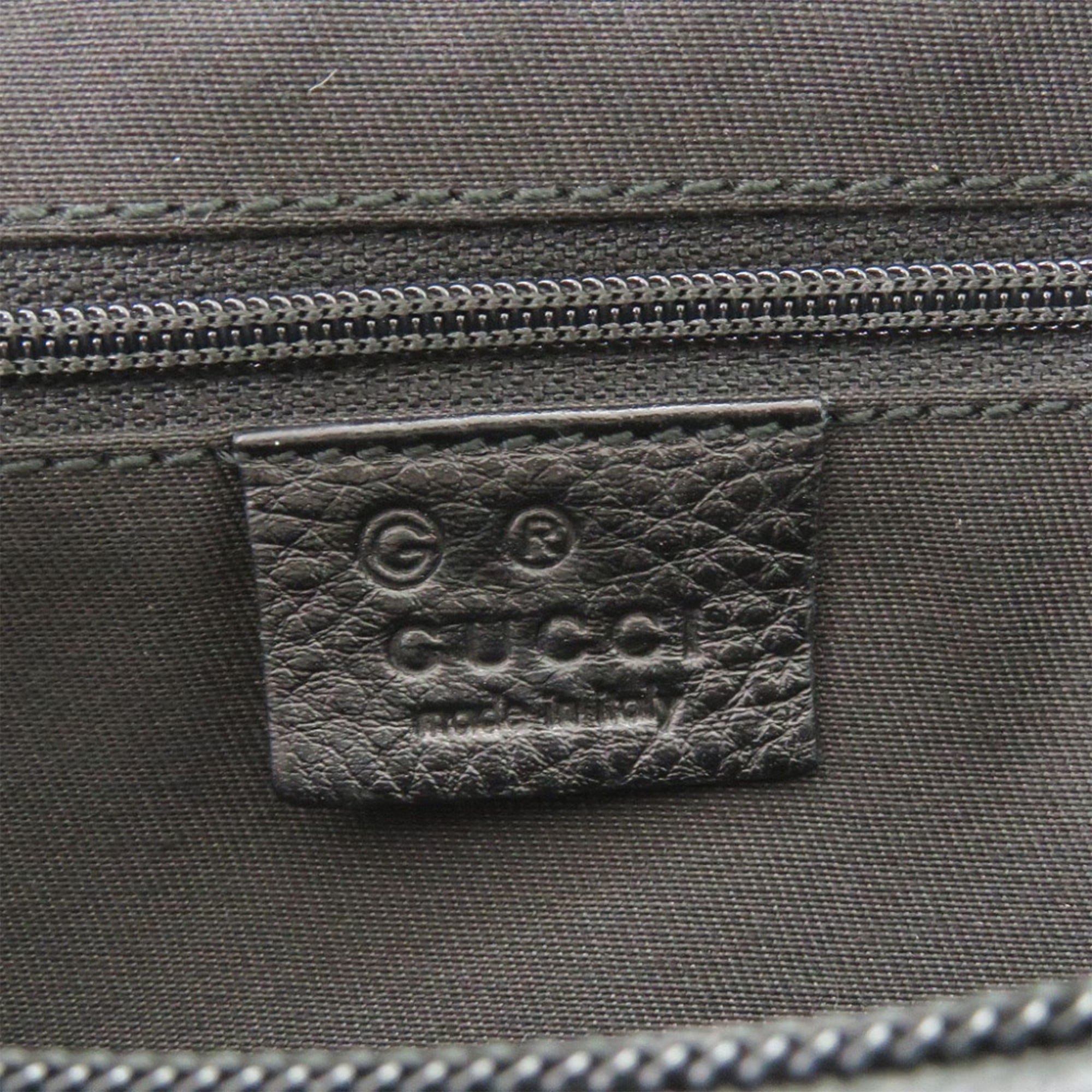 Horsebit Canvas Shoulder Bag - Image 6