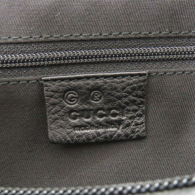 Horsebit Canvas Shoulder Bag - Image 6