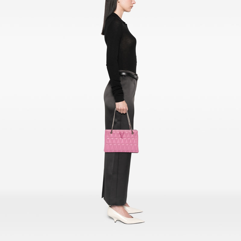 Quilted Leather Virtus Tote - Image 11