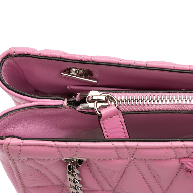 Quilted Leather Virtus Tote - Image 8