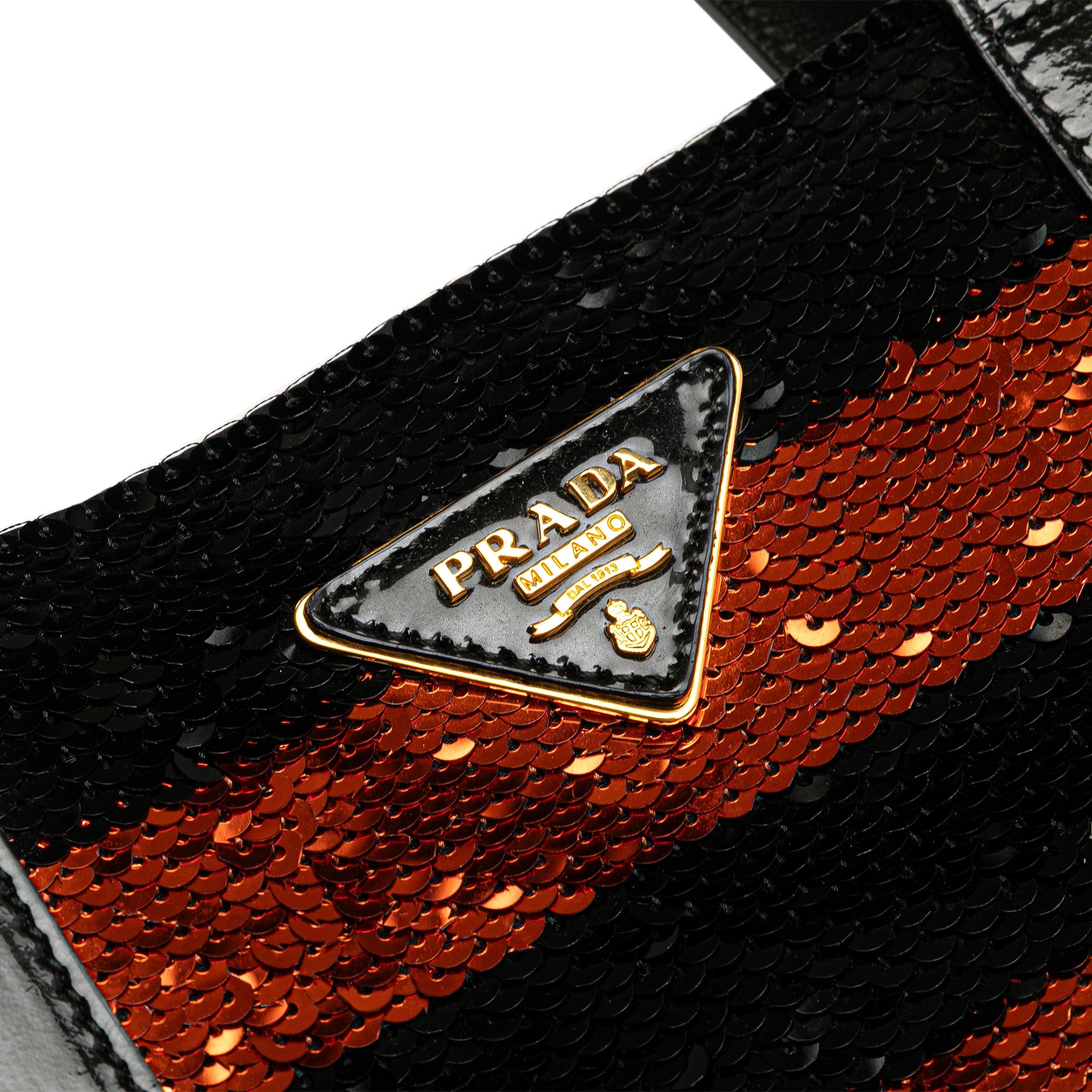 Satin Sequin Stripes Tote - Image 11