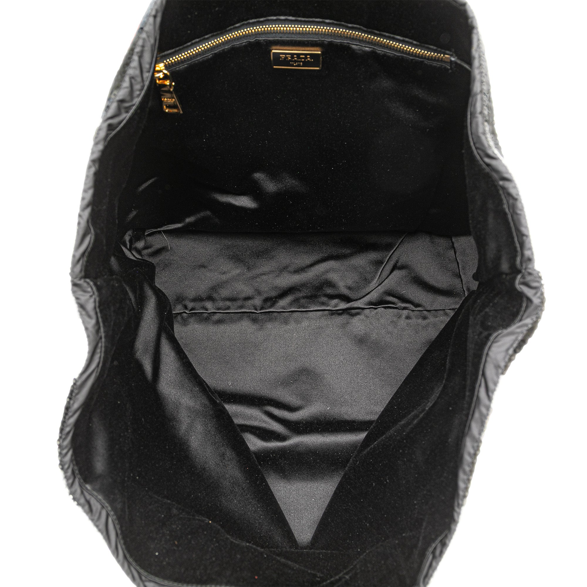 Satin Sequin Stripes Tote - Image 4