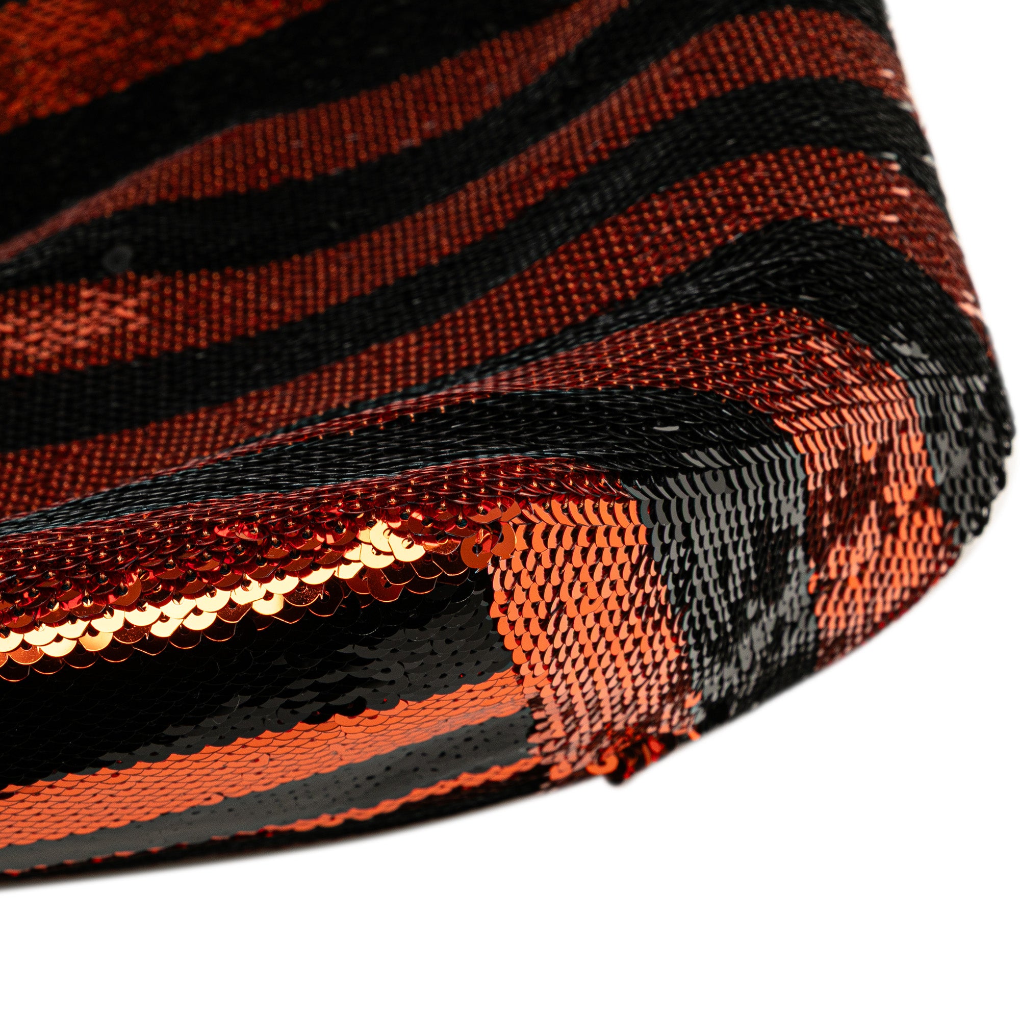 Satin Sequin Stripes Tote - Image 9