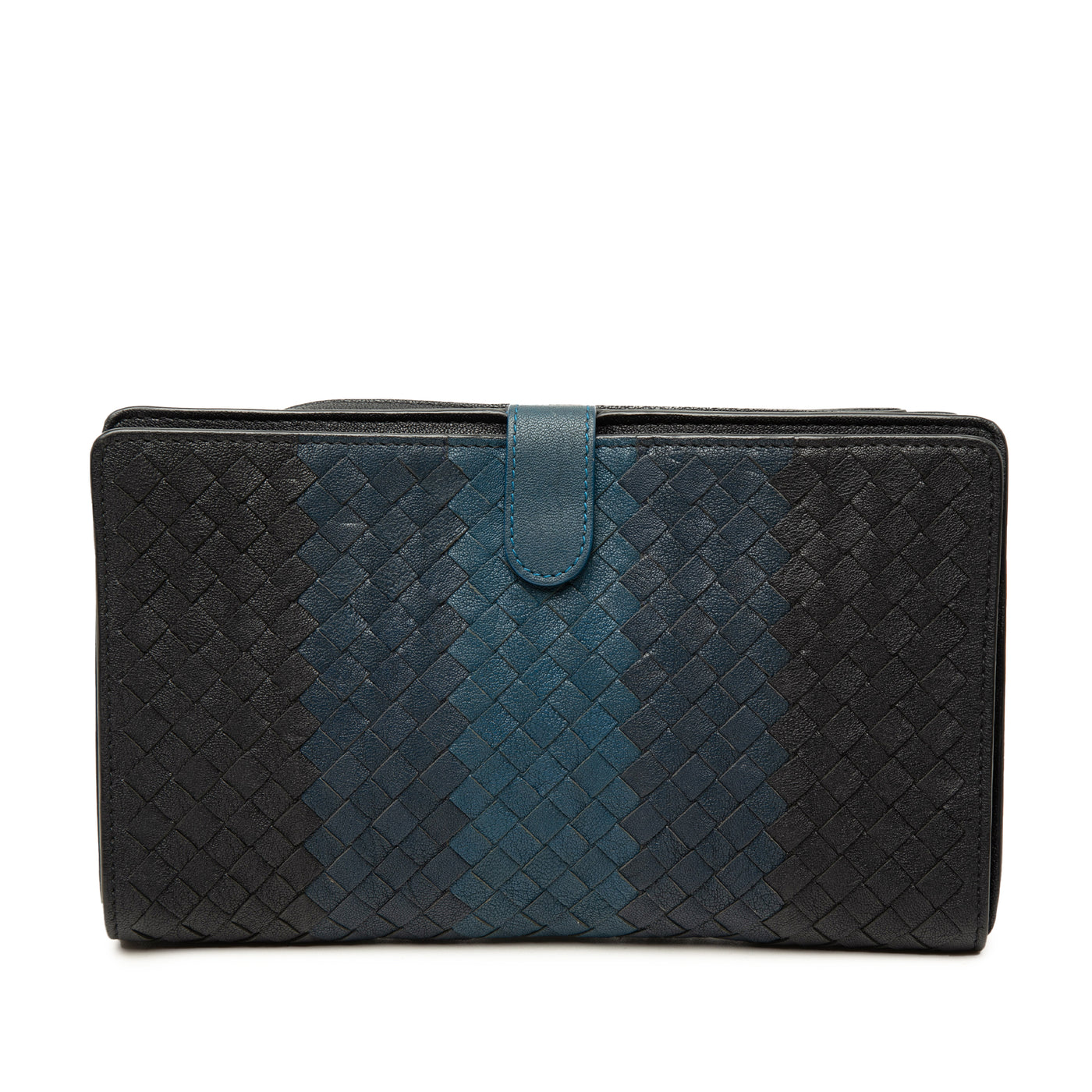 Tricolor Nappa Intrecciato Multifunction Clutch - Image 1