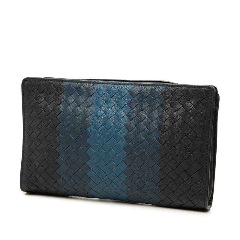 Tricolor Nappa Intrecciato Multifunction Clutch - Image 2
