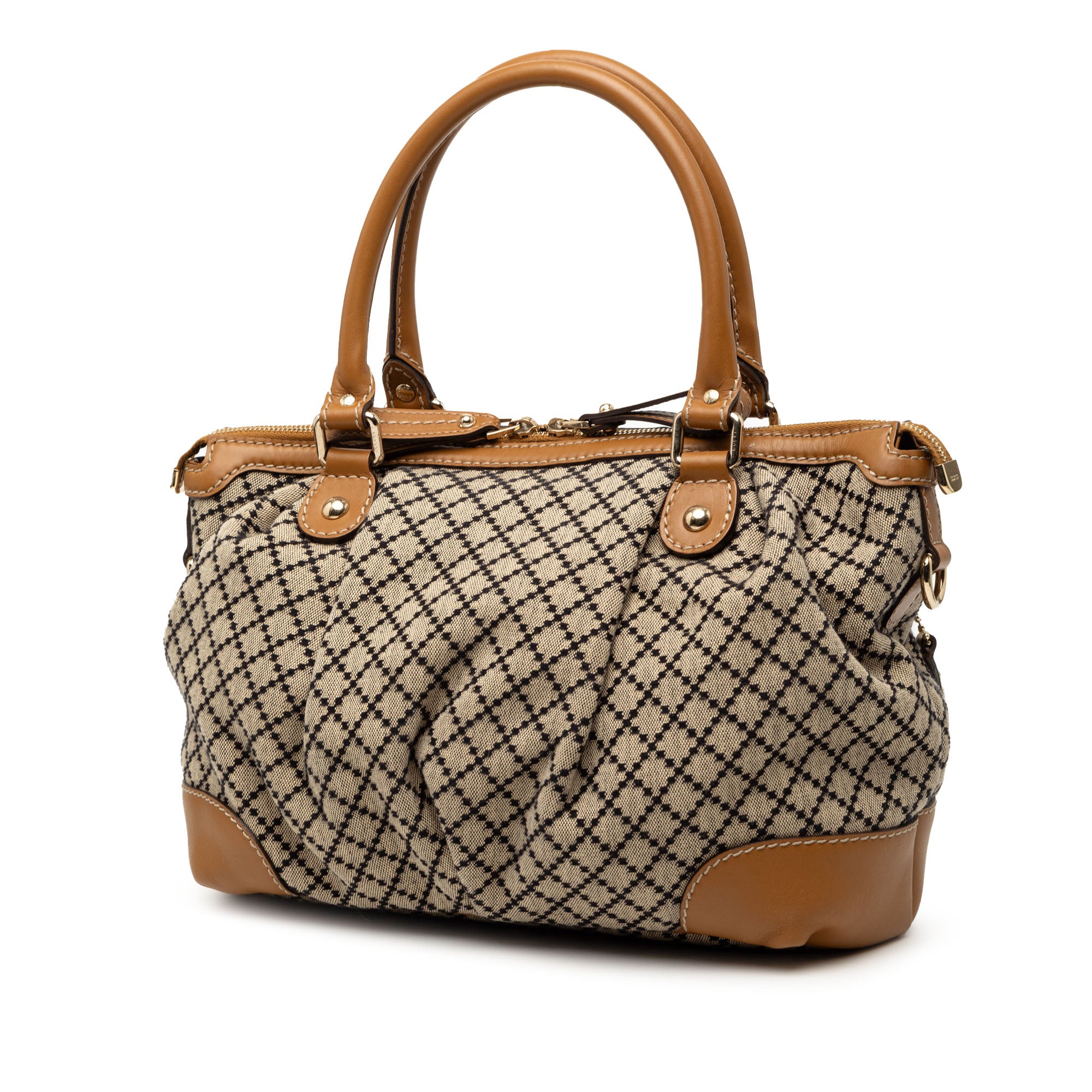 Diamante Canvas Sukey Satchel - Image 2