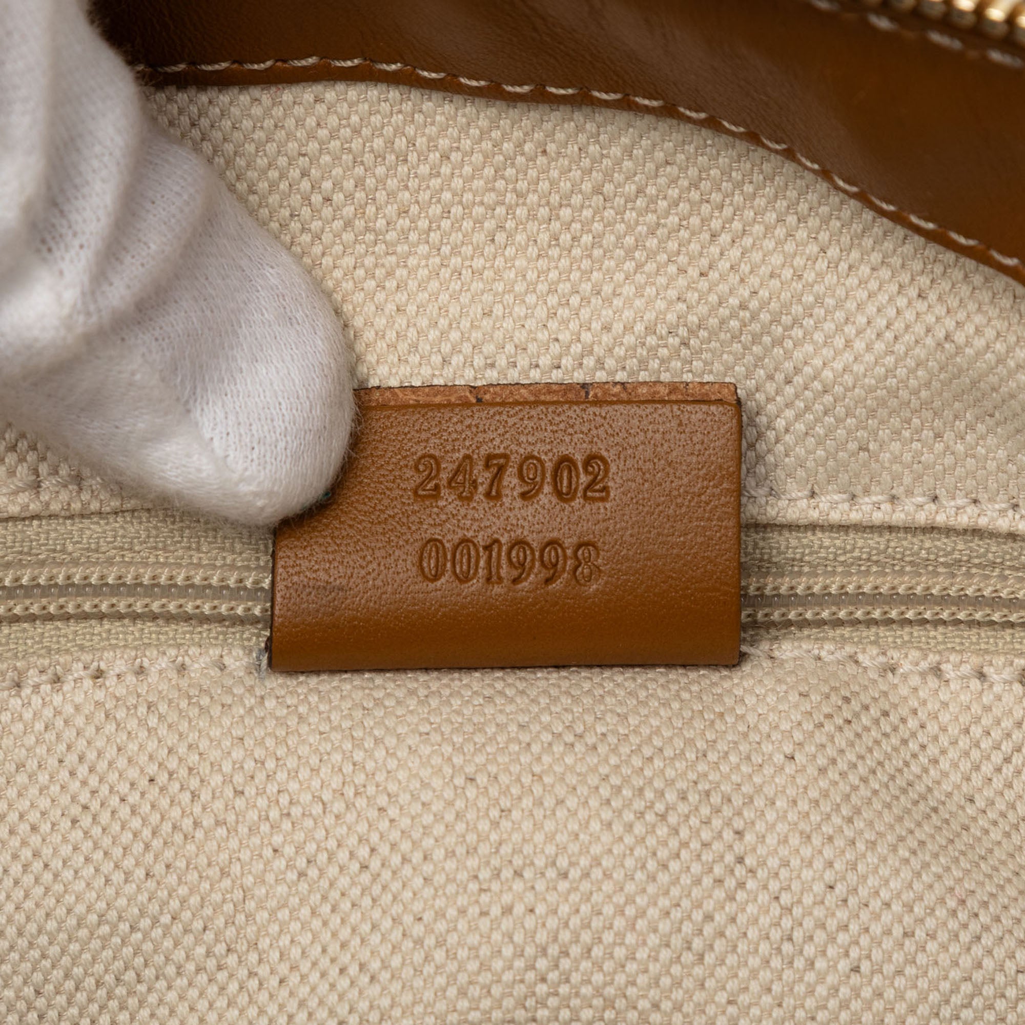 Diamante Canvas Sukey Satchel - Image 6