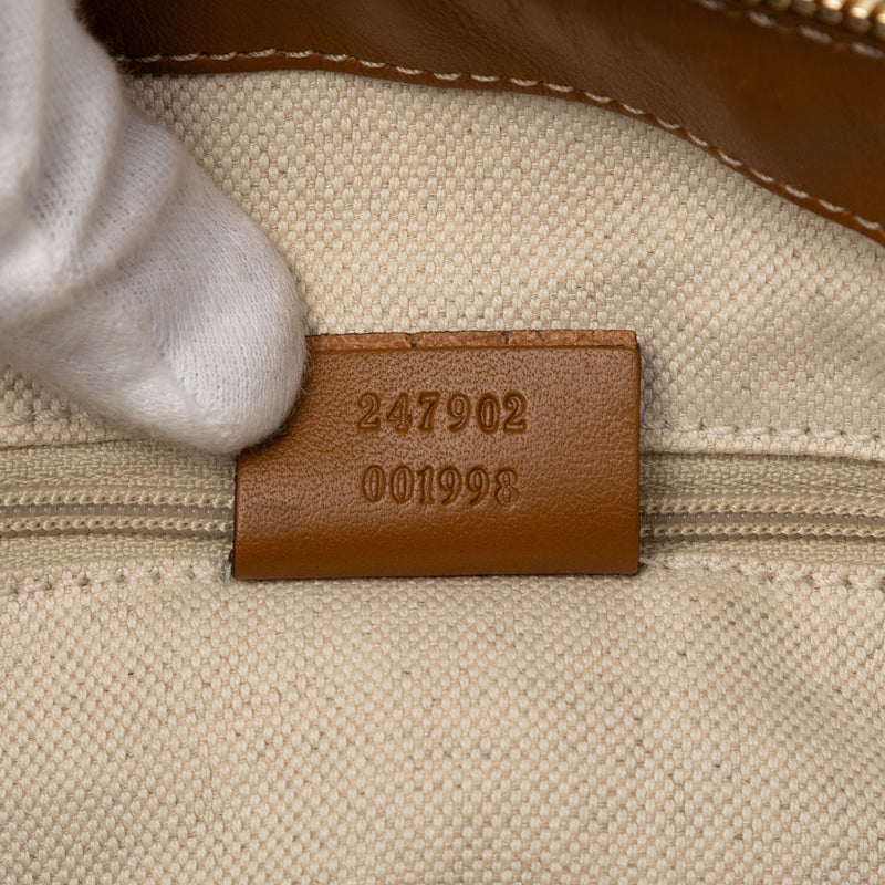 Diamante Canvas Sukey Satchel - Image 6