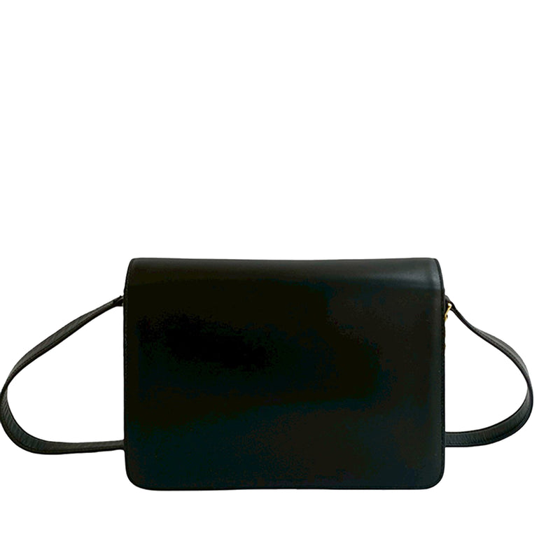 Calfskin Horse Carriage Shoulder Bag - Image 2
