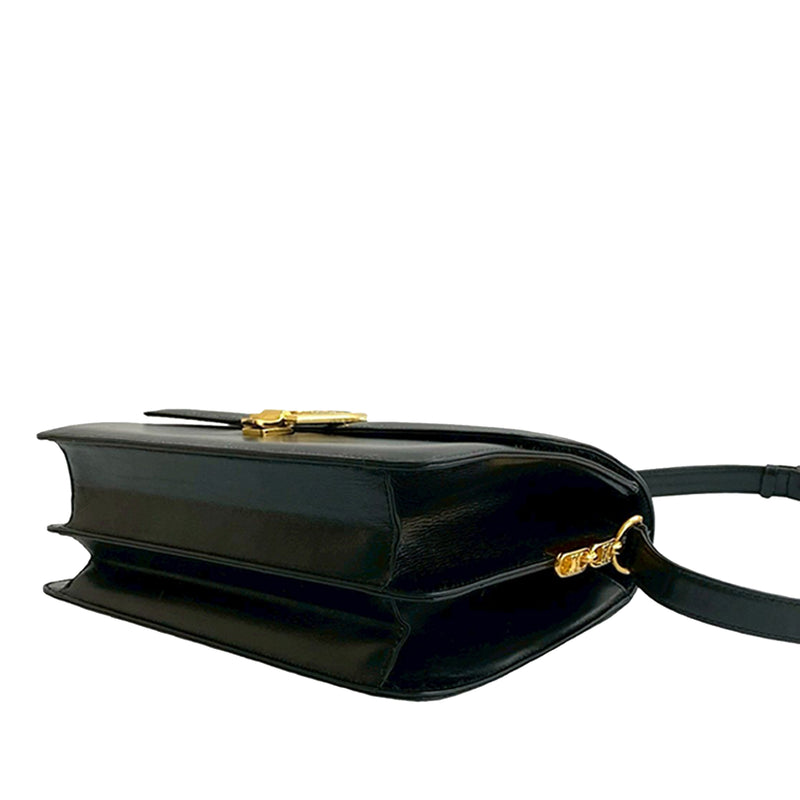 Calfskin Horse Carriage Shoulder Bag - Image 4