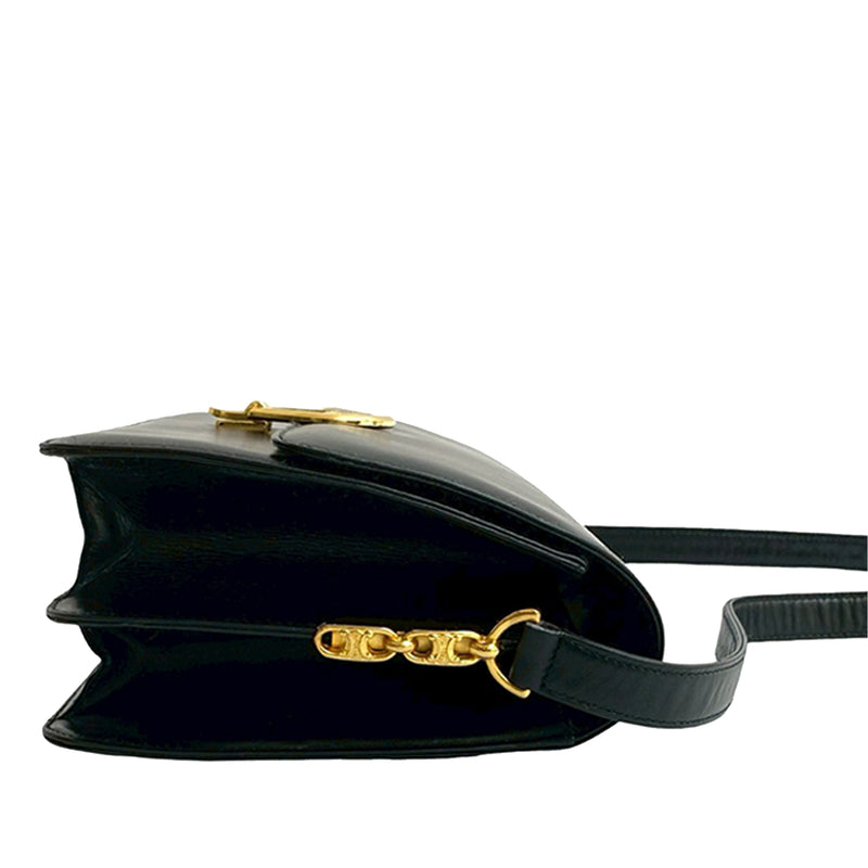 Calfskin Horse Carriage Shoulder Bag - Image 5