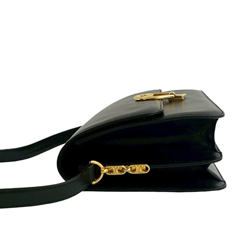 Calfskin Horse Carriage Shoulder Bag - Image 6