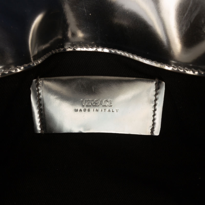 Metallic Calfskin La Medusa Biggie Belt Bag - Image 5