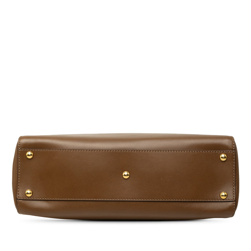 Medium Leather Peekaboo Iconic Satchel - Image 3