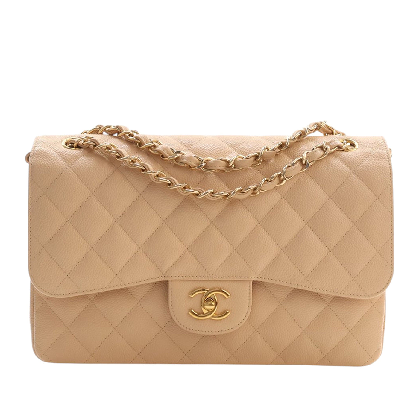 Jumbo Classic Caviar Double Flap - Image 1