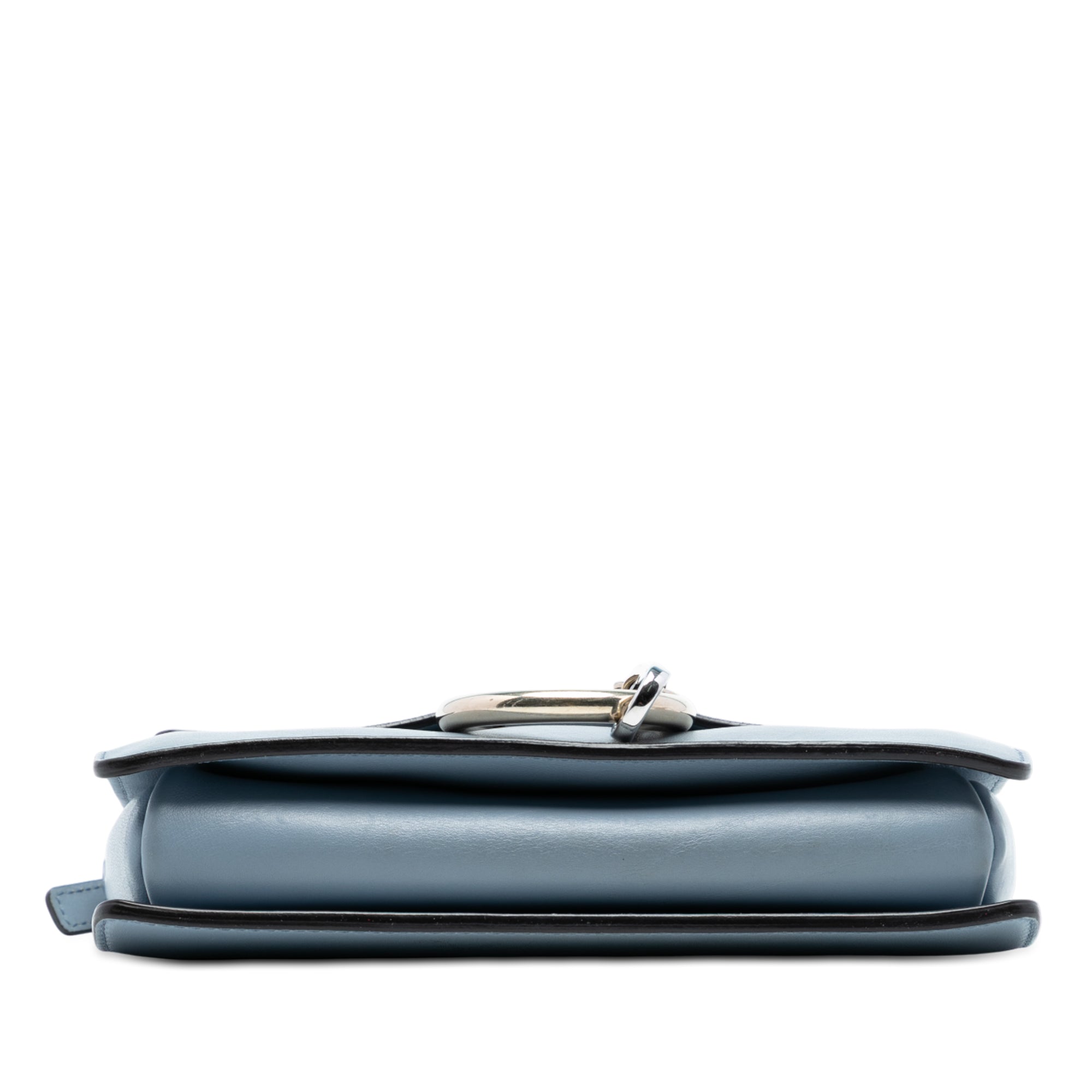 Small Suede and Calfskin Faye Crossbody - Image 3
