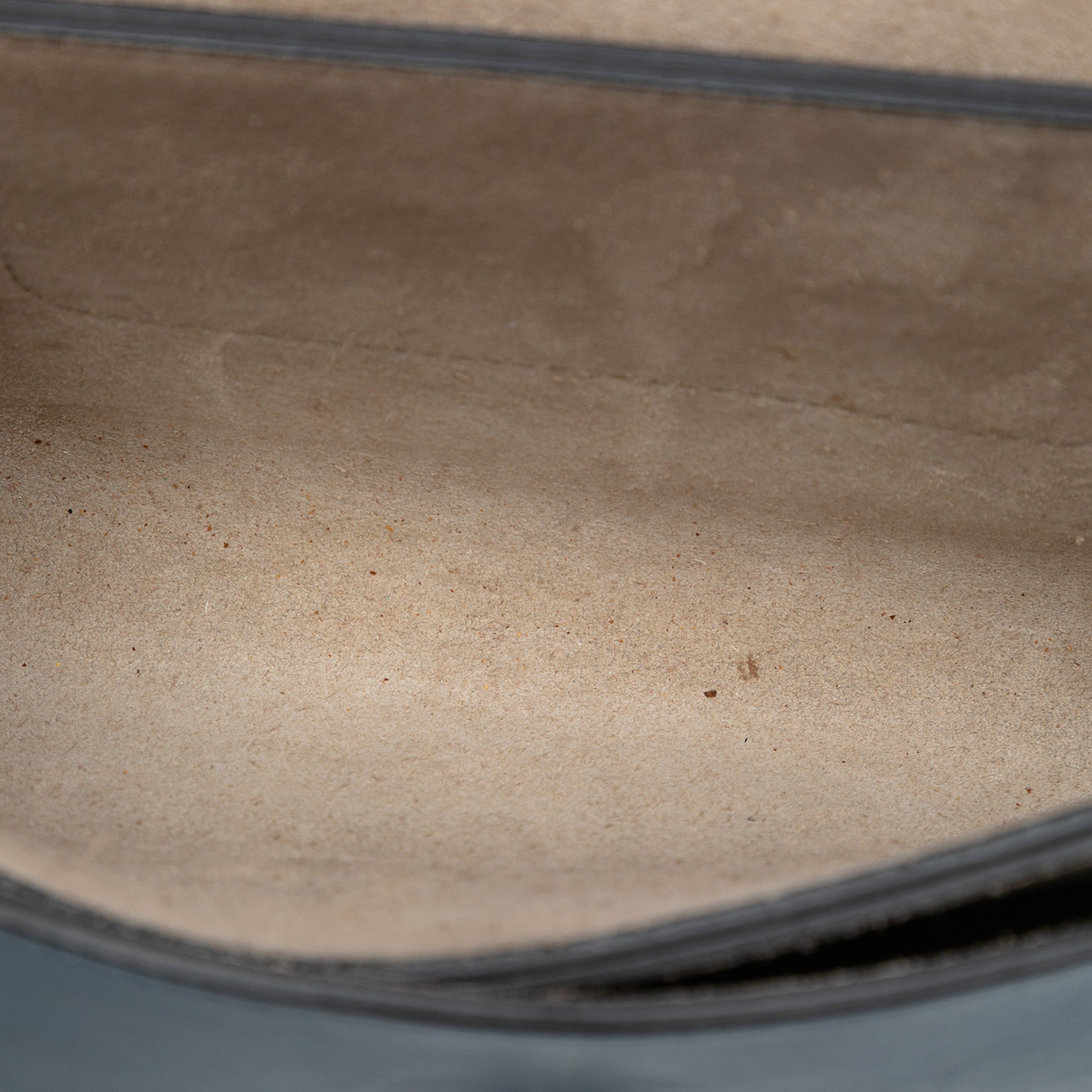 Small Suede and Calfskin Faye Crossbody - Image 4