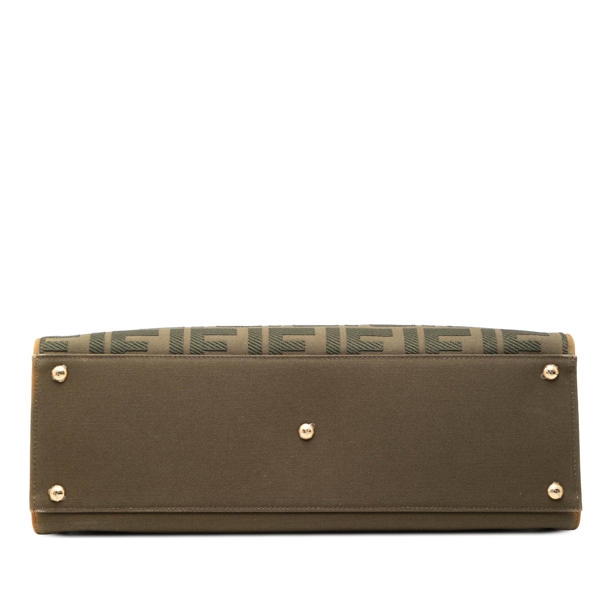 Zucca Embroidered Canvas Peekaboo X Tote - Image 3