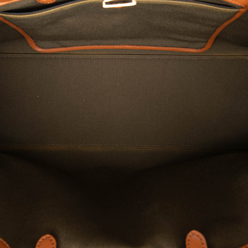 Zucca Embroidered Canvas Peekaboo X Tote - Image 4