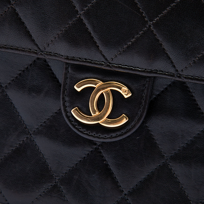 Medium CC Quilted Lambskin Single Flap - Image 5