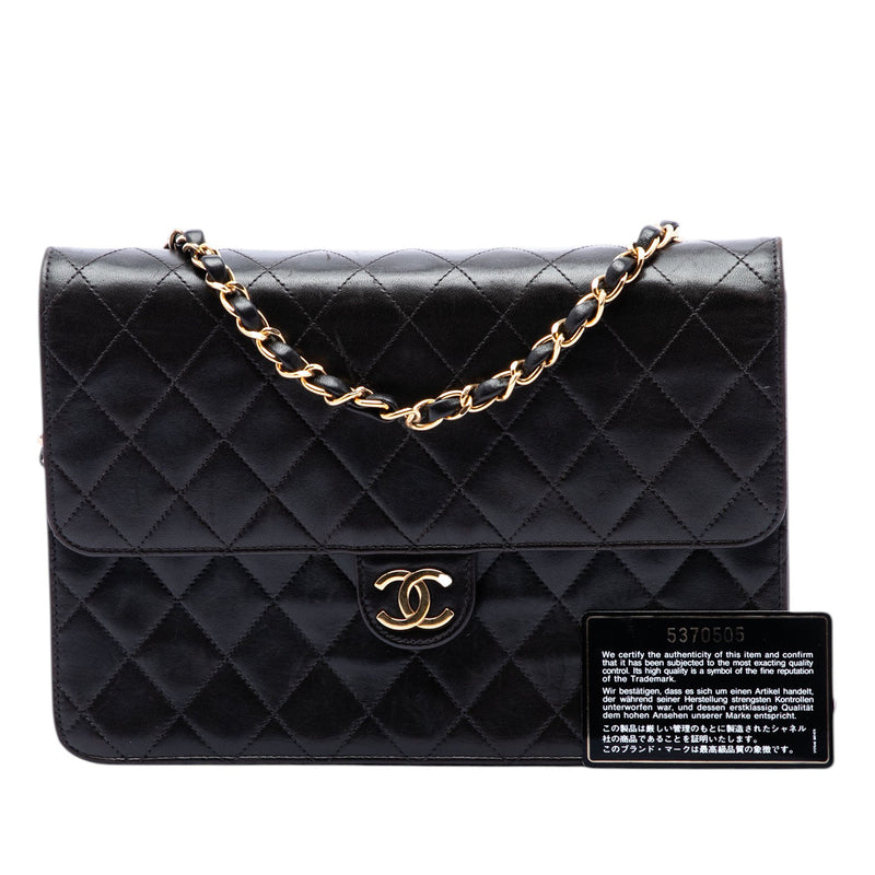 Medium CC Quilted Lambskin Single Flap - Image 7
