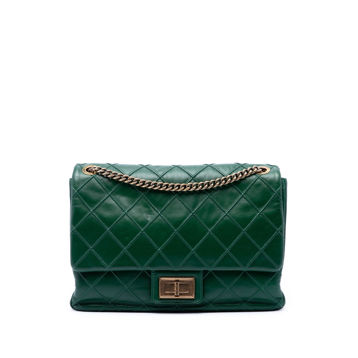 Jumbo Diamond Debossed Calfskin Reissue 2.55 Cosmos Flap - Image 1