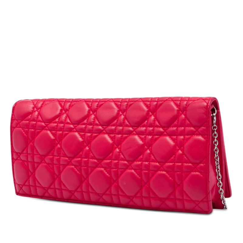 Lambskin Cannage Lady Dior Chain Convertible Clutch - Image 2
