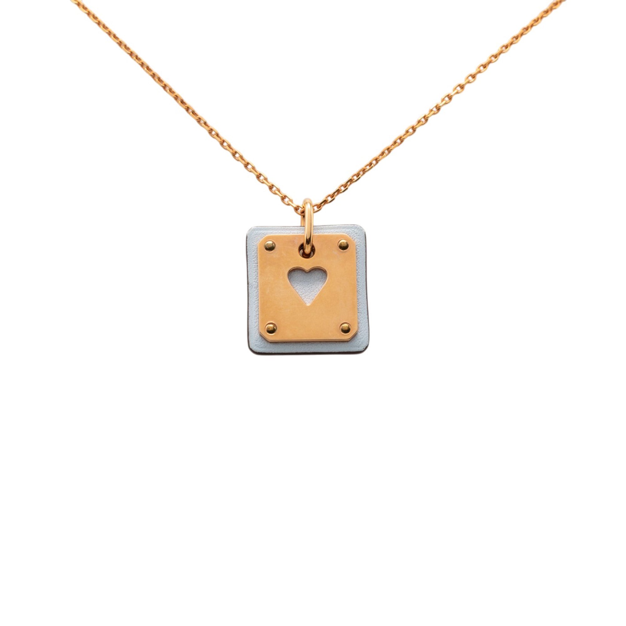 Small Rose Gold Plated Swift As de Coeur Pendant Necklace - Image 2