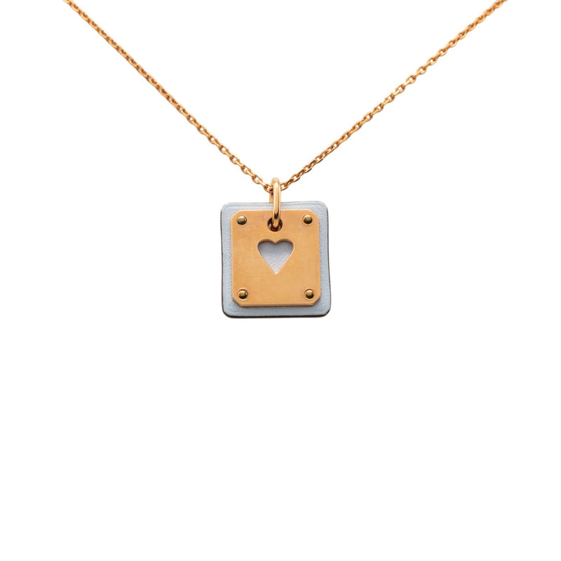 Small Rose Gold Plated Swift As de Coeur Pendant Necklace - Image 2