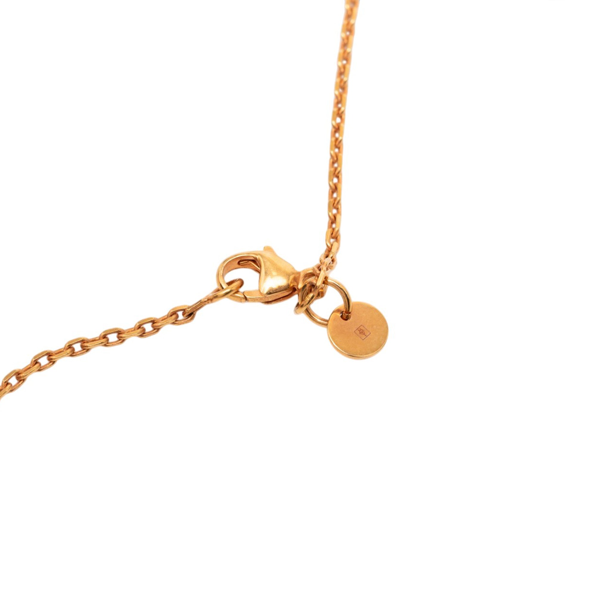 Small Rose Gold Plated Swift As de Coeur Pendant Necklace - Image 5