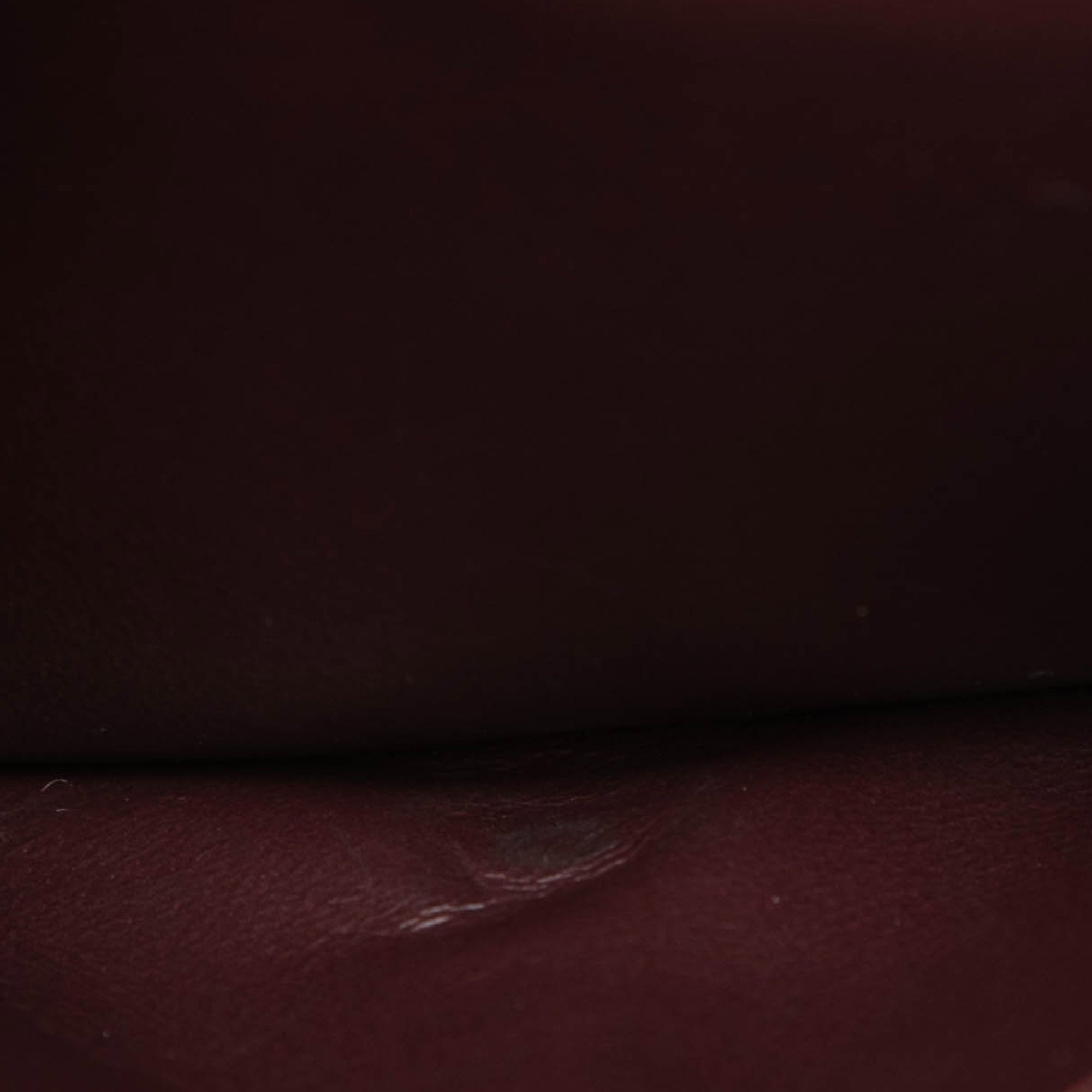 Leather Anagram Trifold Wallet - Image 5