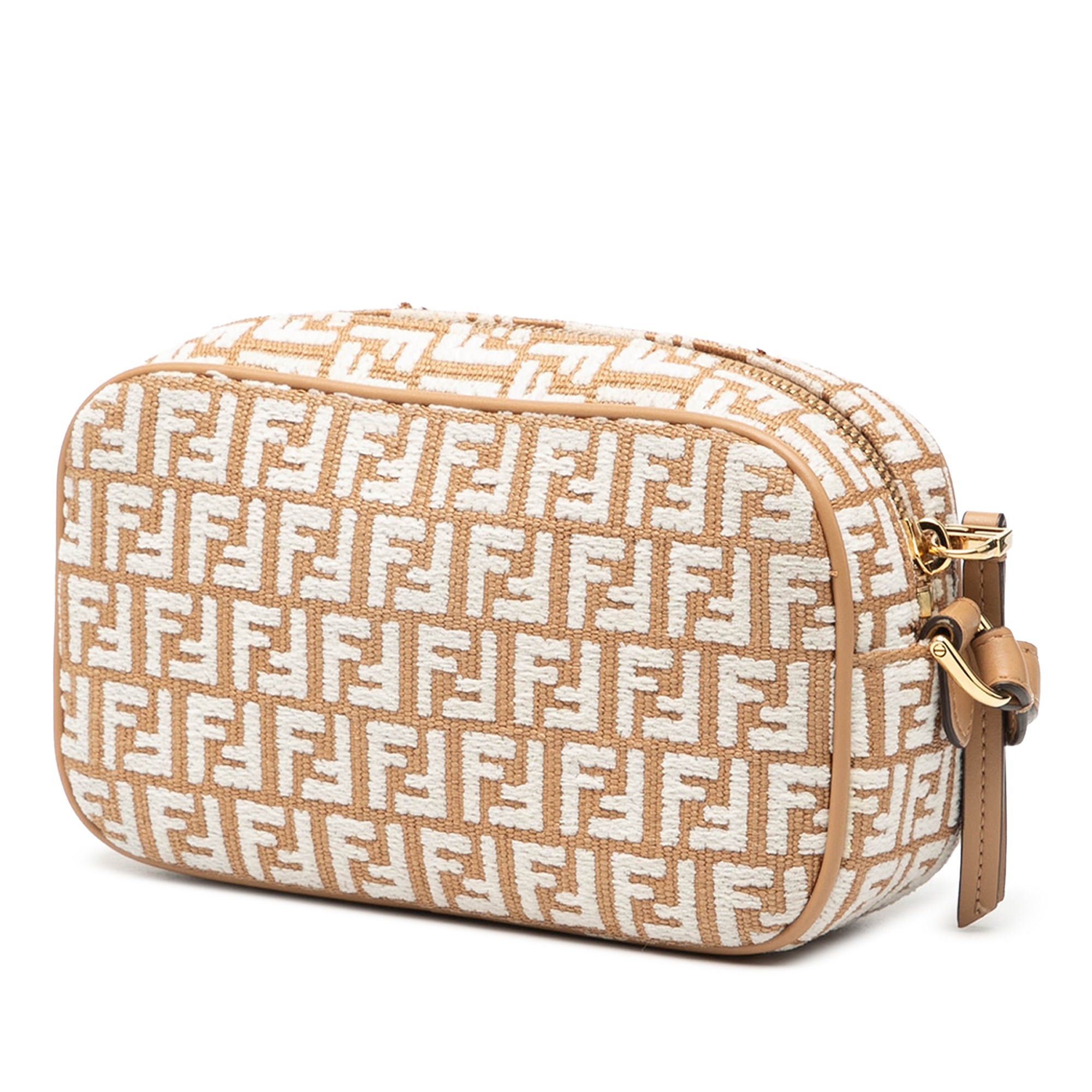 Mini Raffia FF 1974 Camera Bag - Image 2