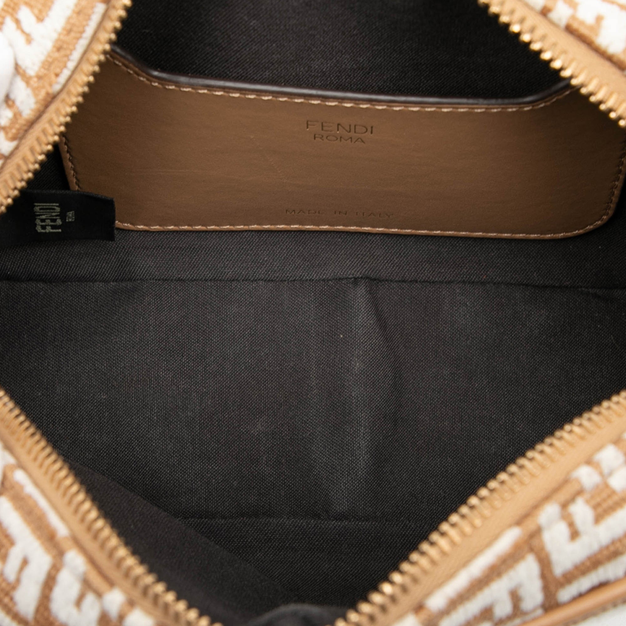 Mini Raffia FF 1974 Camera Bag - Image 4